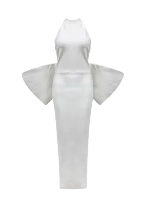 Orabelle Big Bow Decor Bodycon Dress