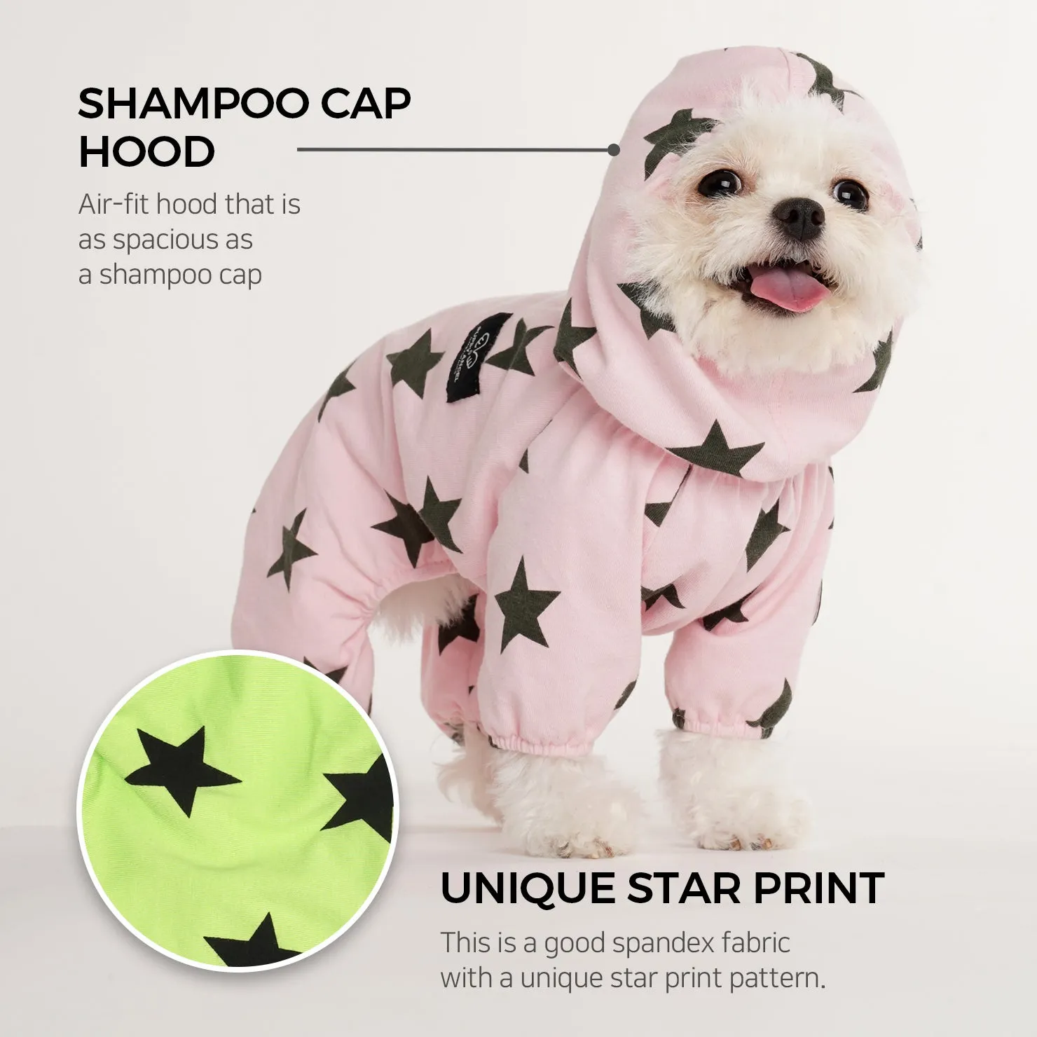 [PA-OR131] PUPPYANGEL Star Single Coverall (For Unisex) ( S ~ XL )