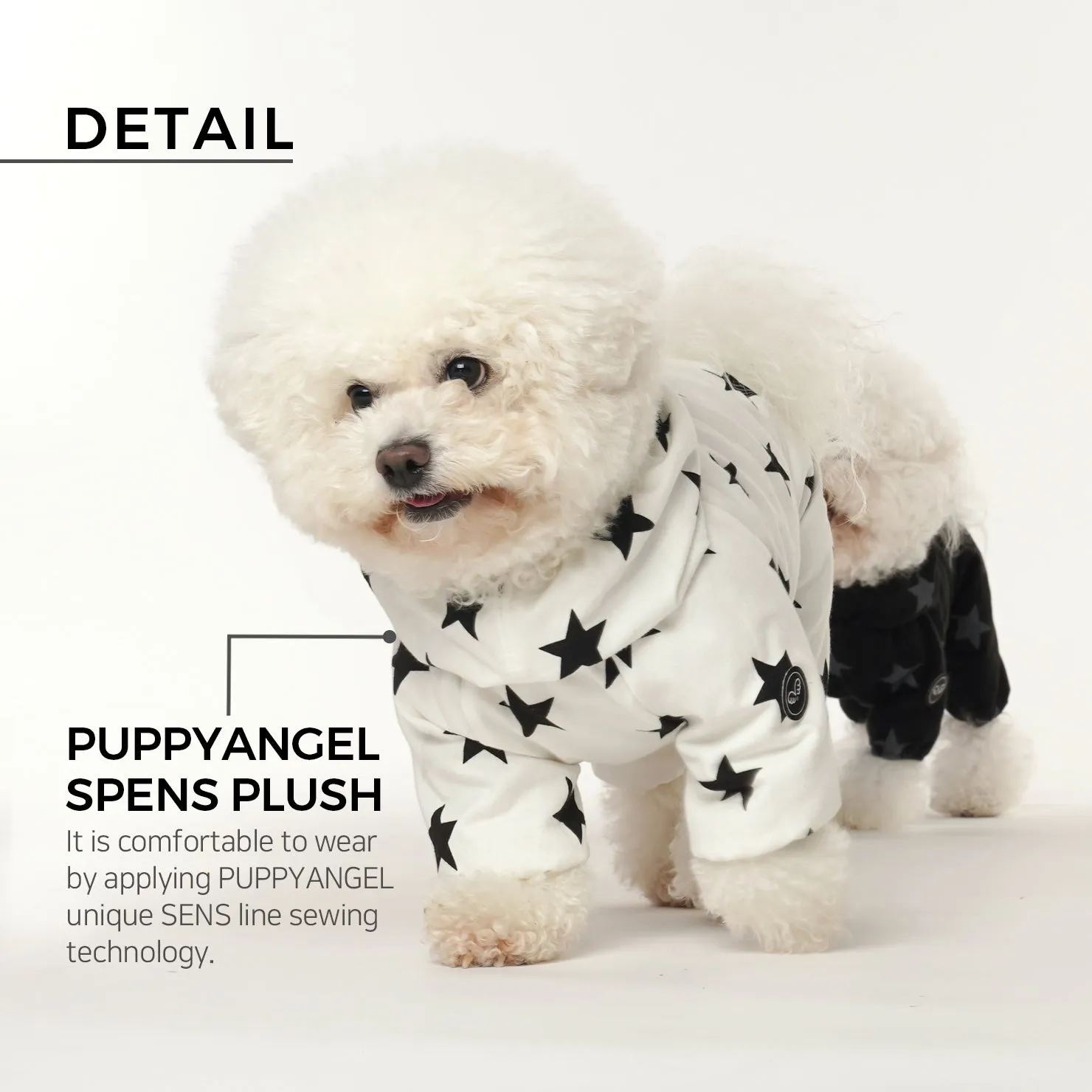 [PA-OR131] PUPPYANGEL Star Single Coverall (For Unisex) ( S ~ XL )