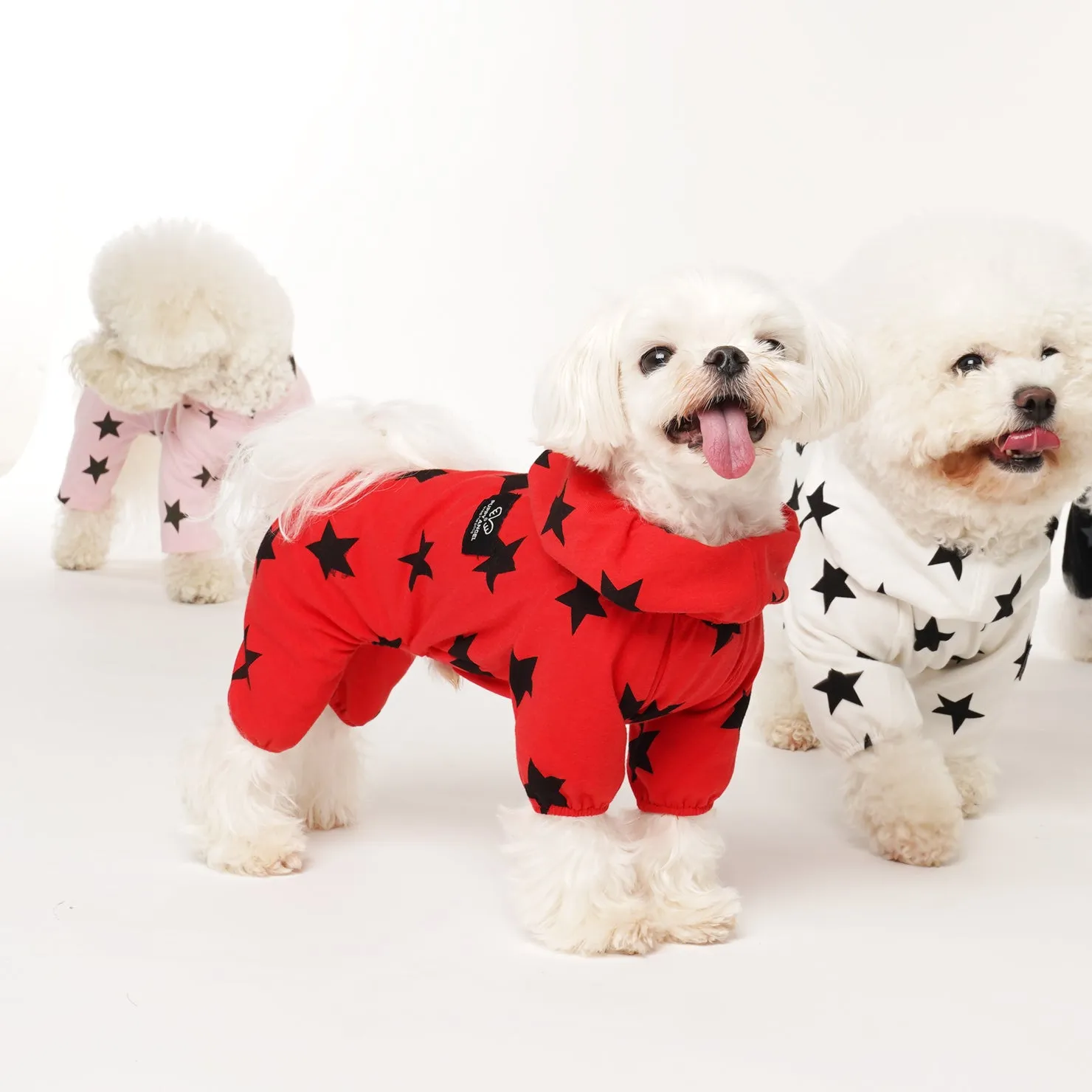 [PA-OR131] PUPPYANGEL Star Single Coverall (For Unisex) ( S ~ XL )