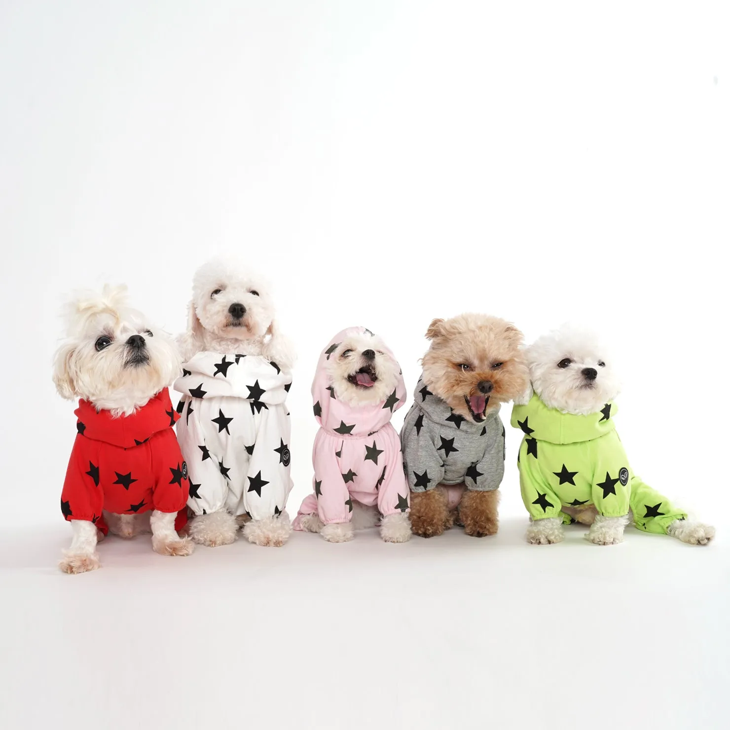 [PA-OR131] PUPPYANGEL Star Single Coverall (For Unisex) ( S ~ XL )