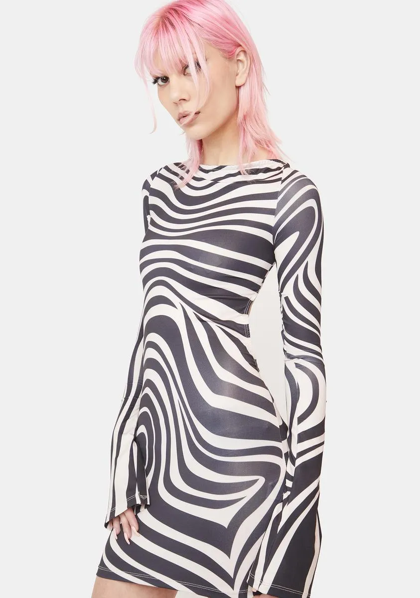 Perceive Me Backless Dress