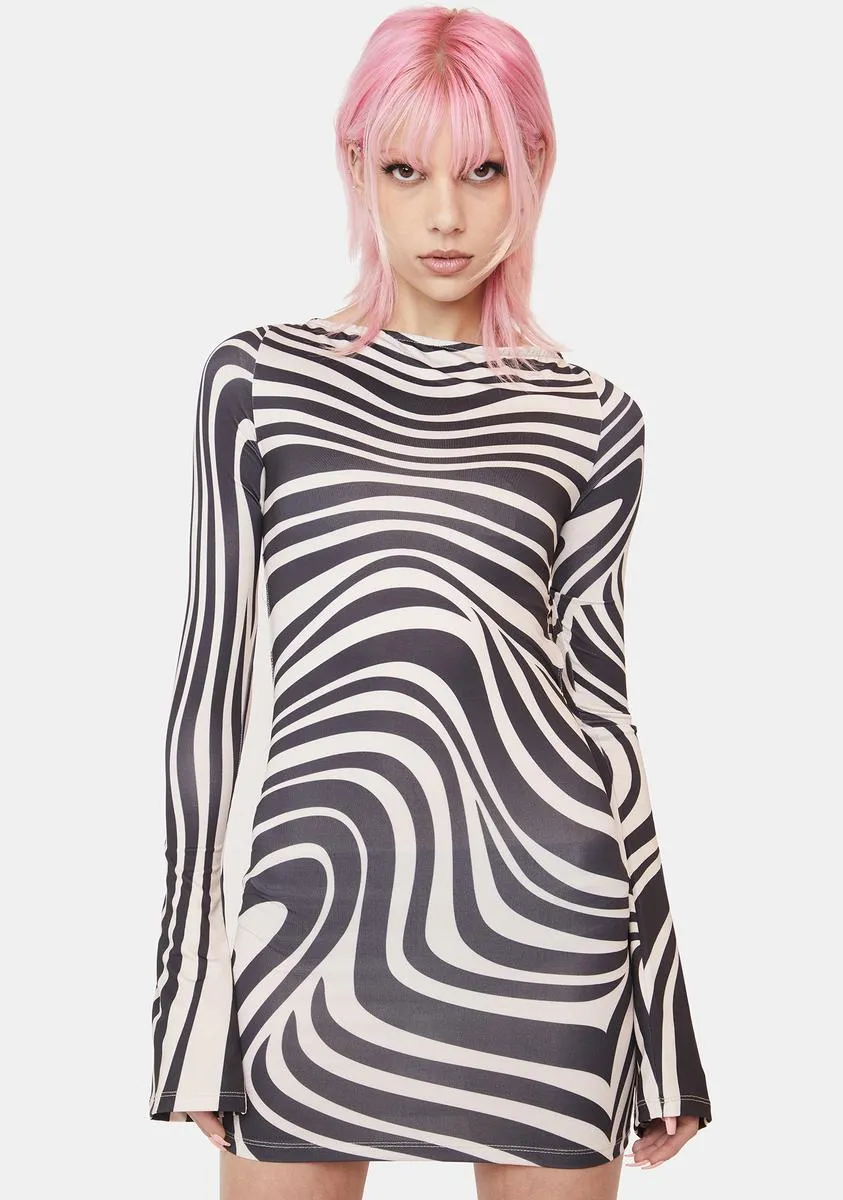 Perceive Me Backless Dress