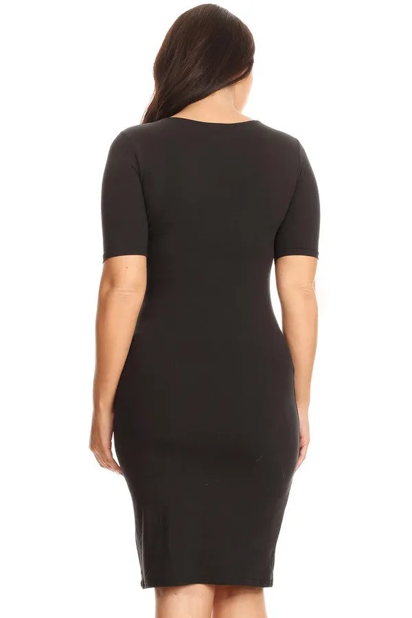 Plus Size If You Got it Flaunt It Bodycon Dress