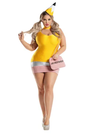 Plus Size Pretty Pencil Costume