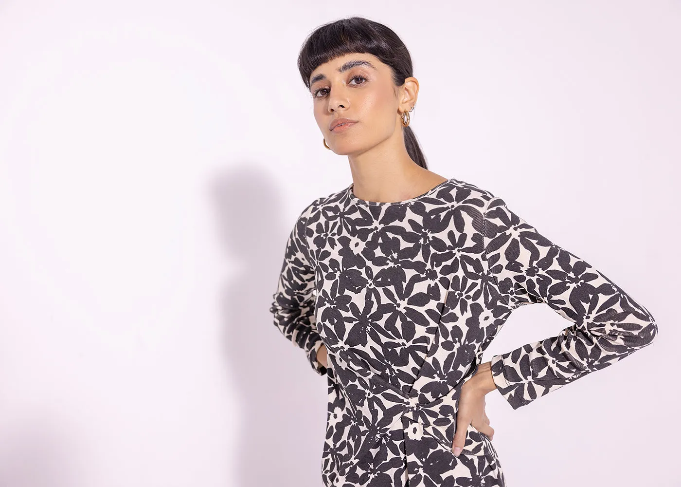 PRINTED DRESS (E1119/108/999)