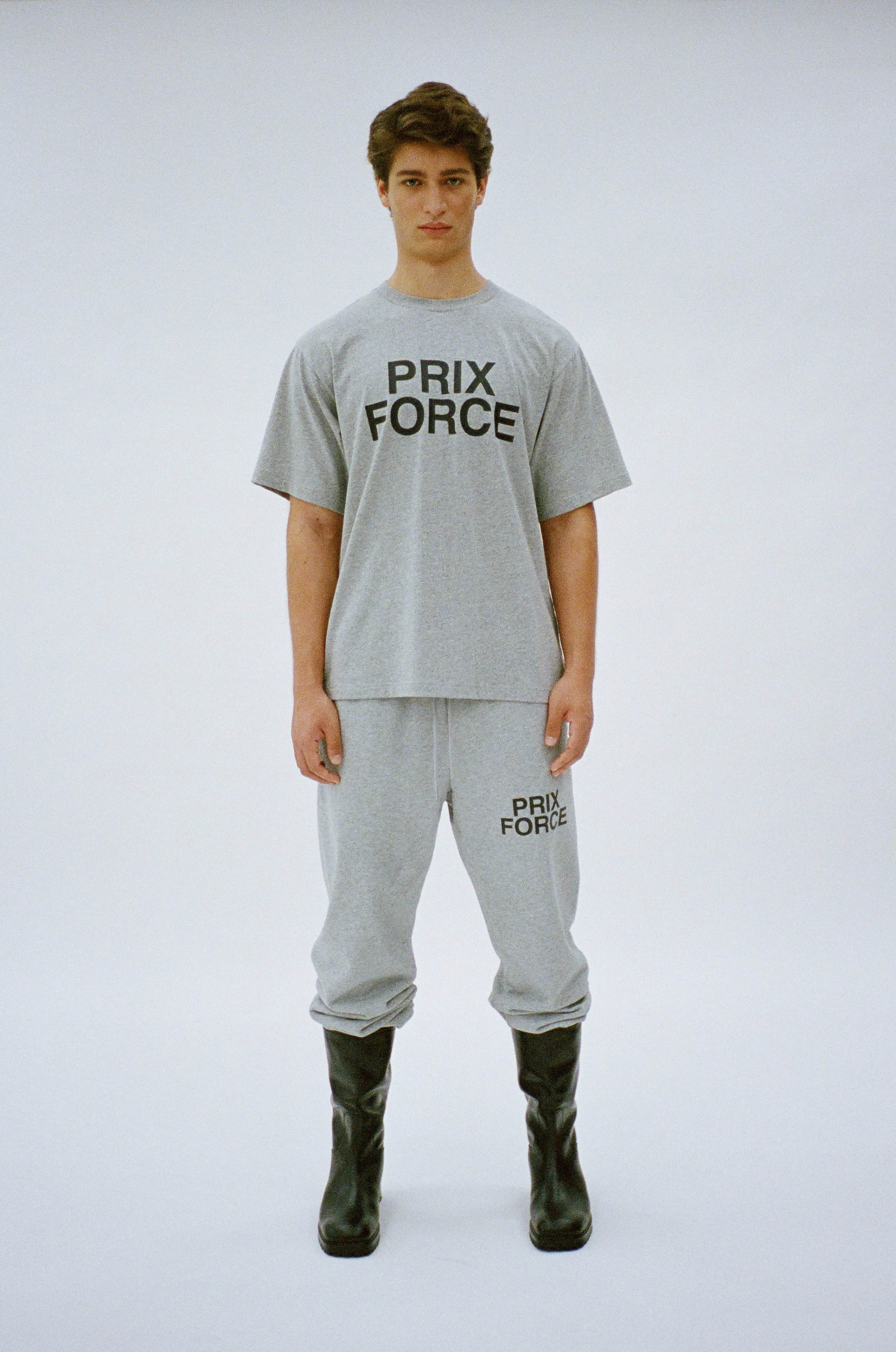 PRIX FORCE TRAINING SWEATPANTS HEATHER GREY