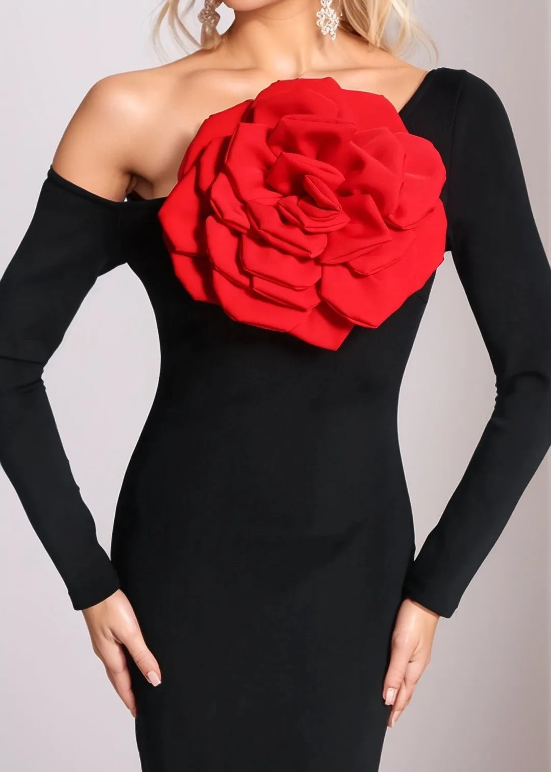 Reina Off-Shoulder Maxi Dress
