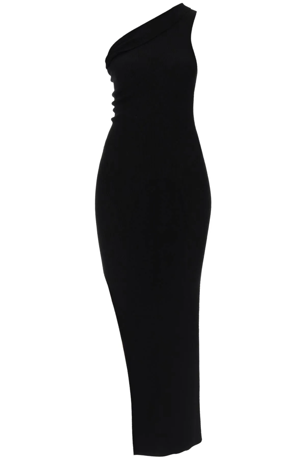 Rick Owens Knitted One-Shoulder Dress