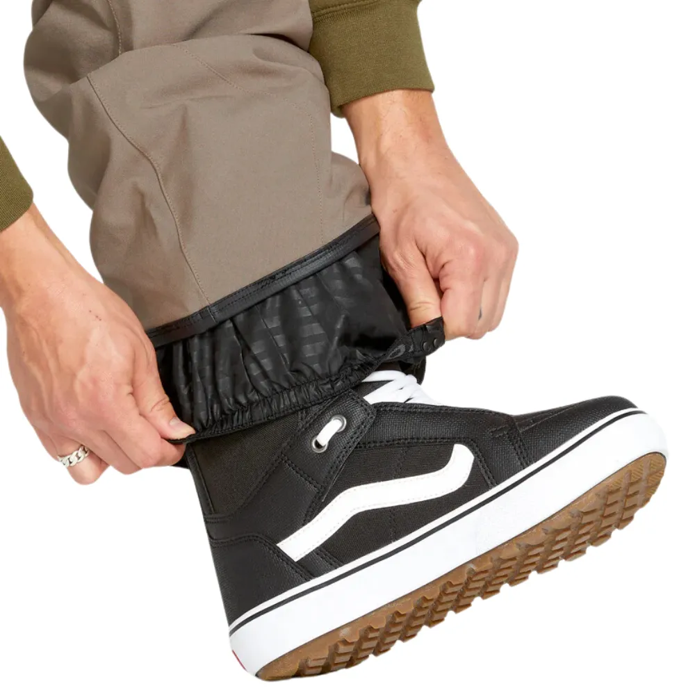 Roan Snowboard Bib Overall Chestnut Brown
