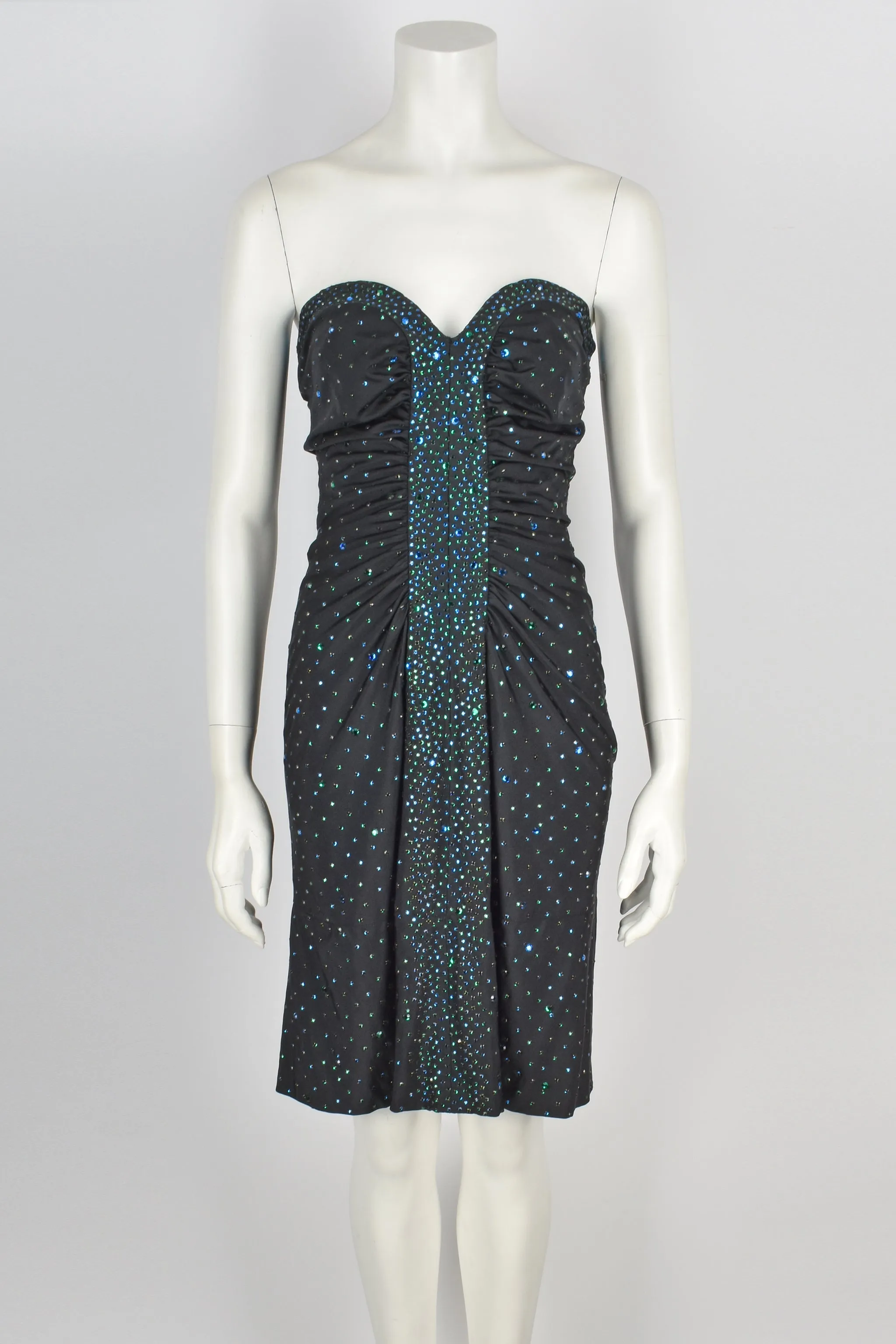 ROBERT DAVID MORTON 70s mini dress M