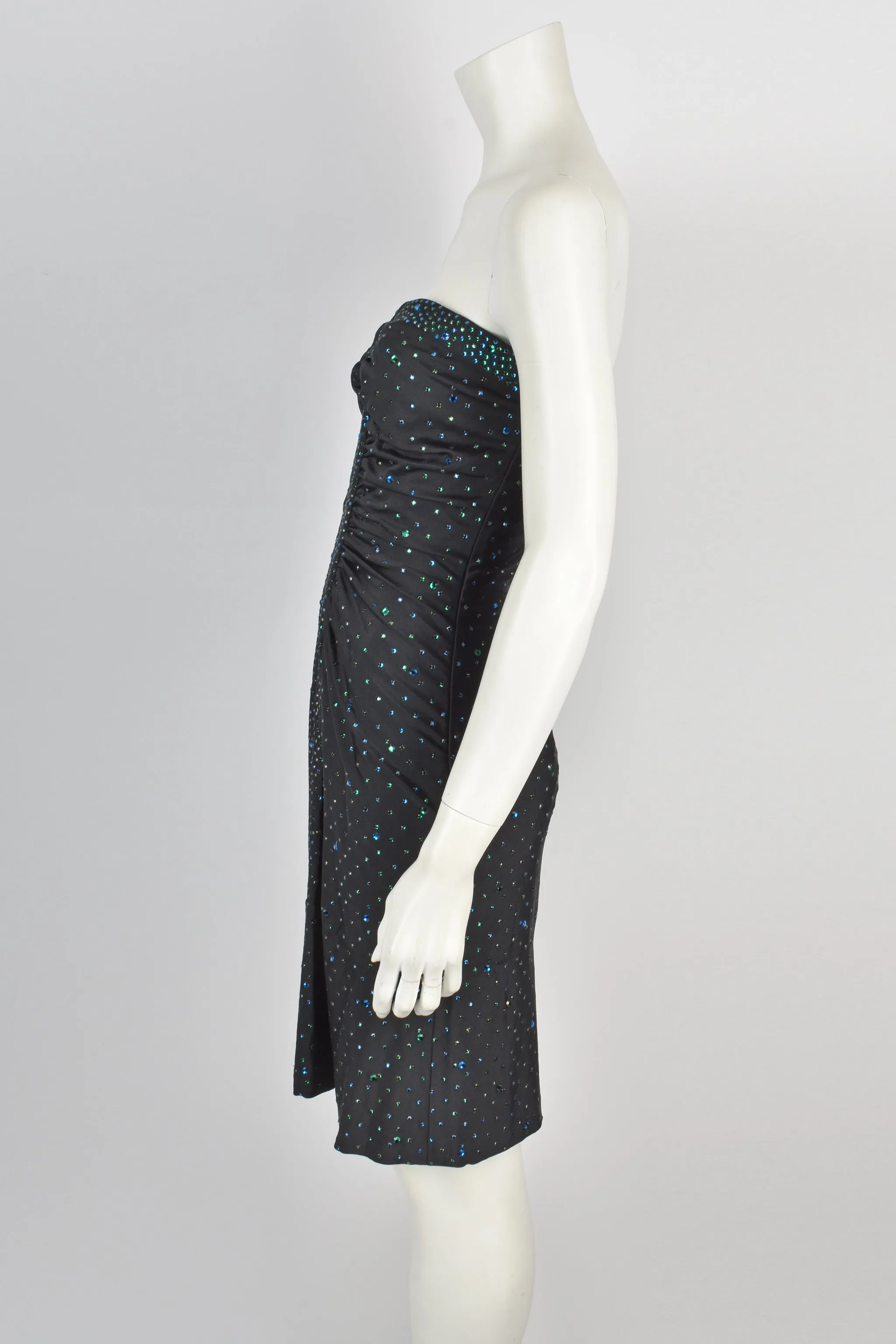 ROBERT DAVID MORTON 70s mini dress M