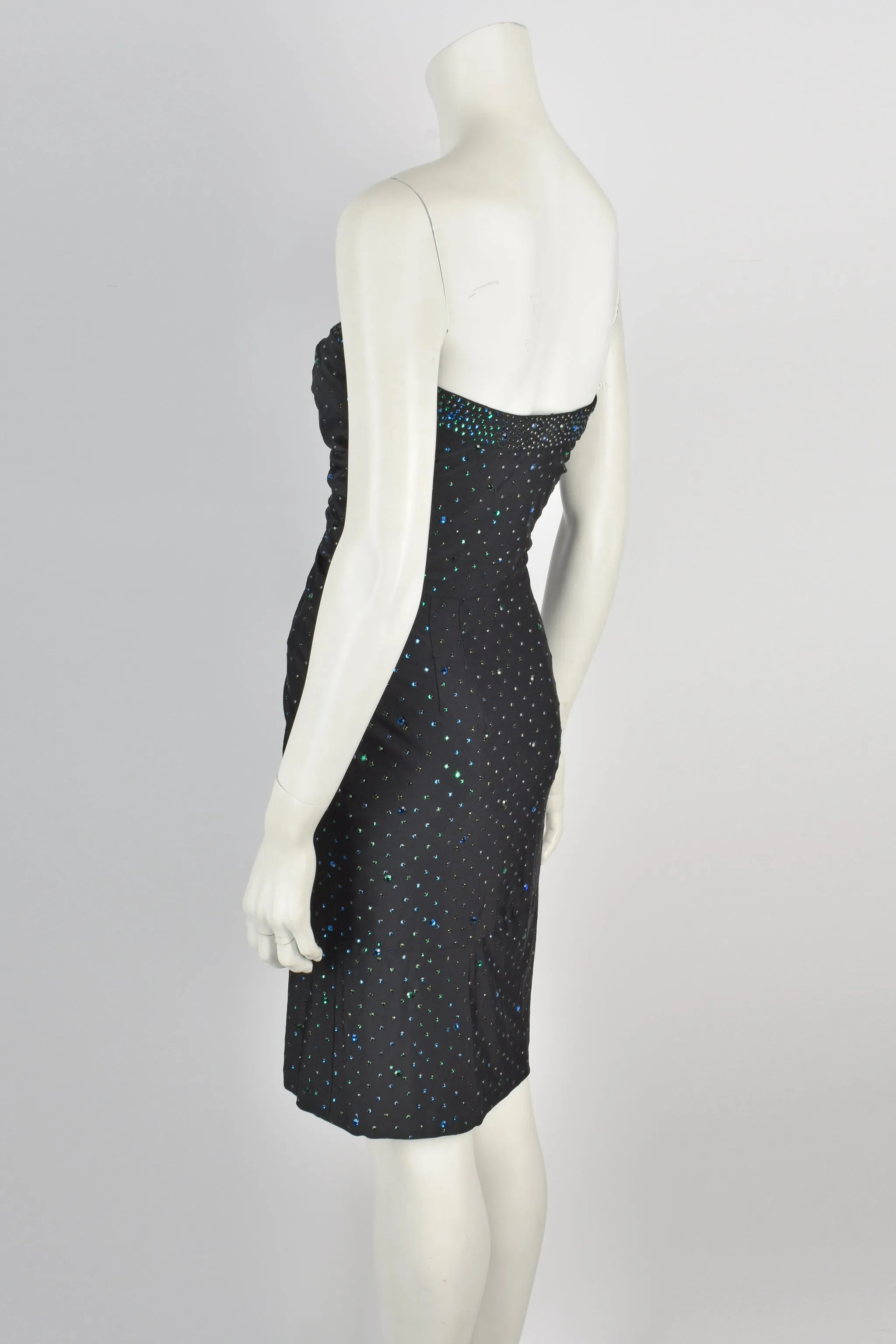 ROBERT DAVID MORTON 70s mini dress M