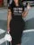 Round Neck Bodycon Pencil Dress