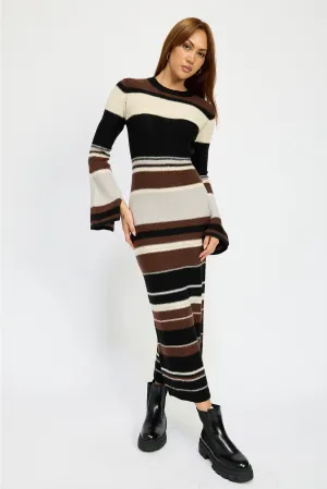 Roxy Striped Maxi Dress