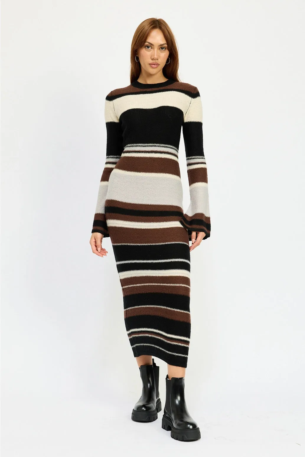 Roxy Striped Maxi Dress