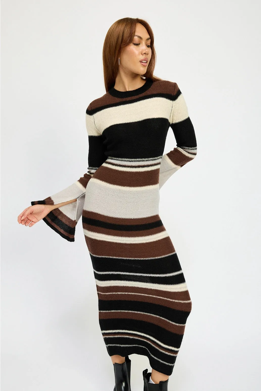 Roxy Striped Maxi Dress