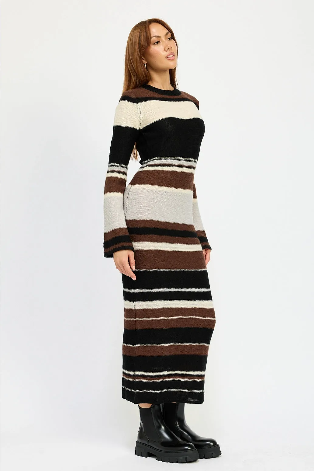 Roxy Striped Maxi Dress