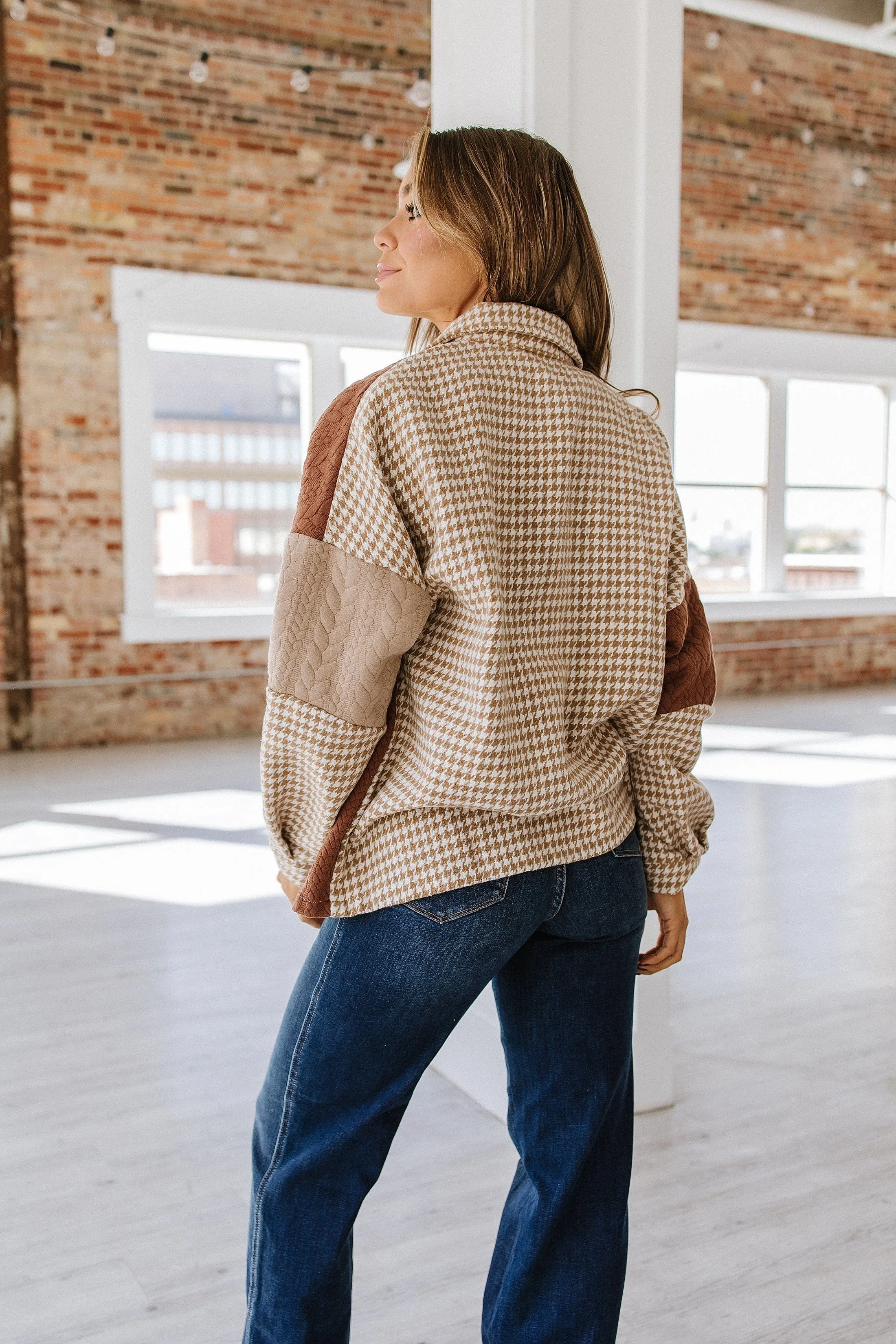 SALE - Alisha Textured Patchwork Loose Shacket