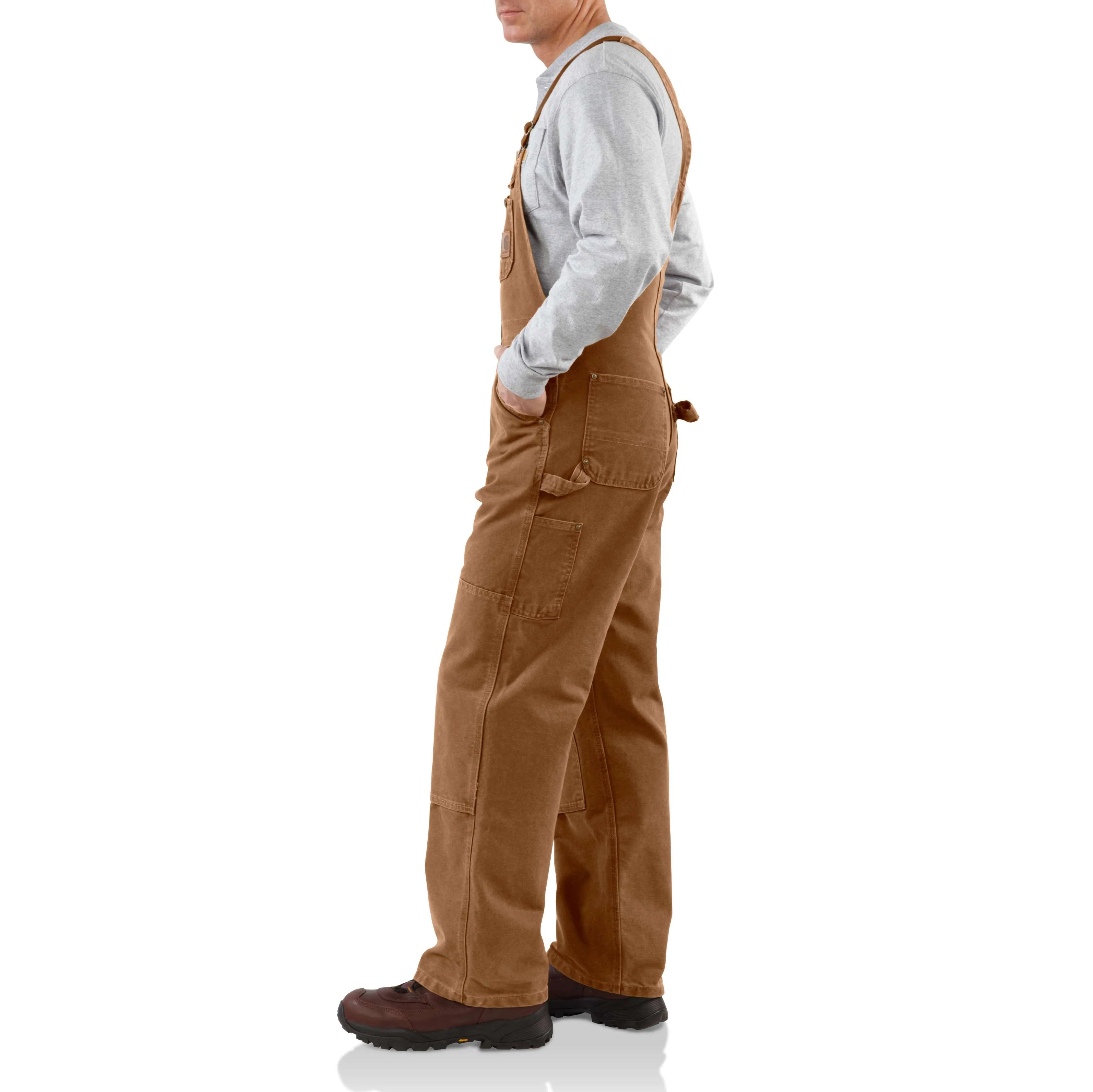 Sandstone Bib Overall/Unlined