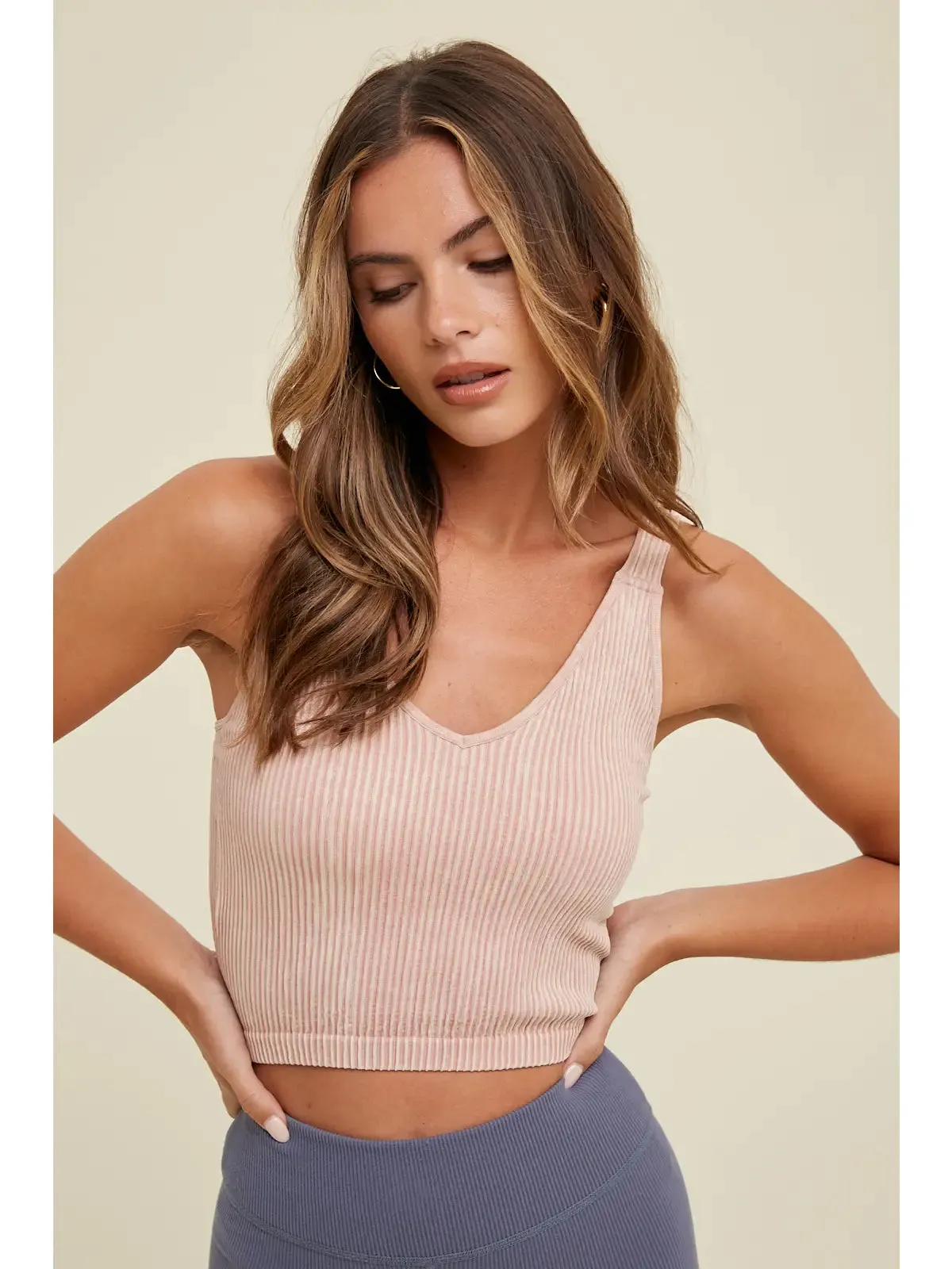 Seamless Ribbed Bralette (8 Colors Available)