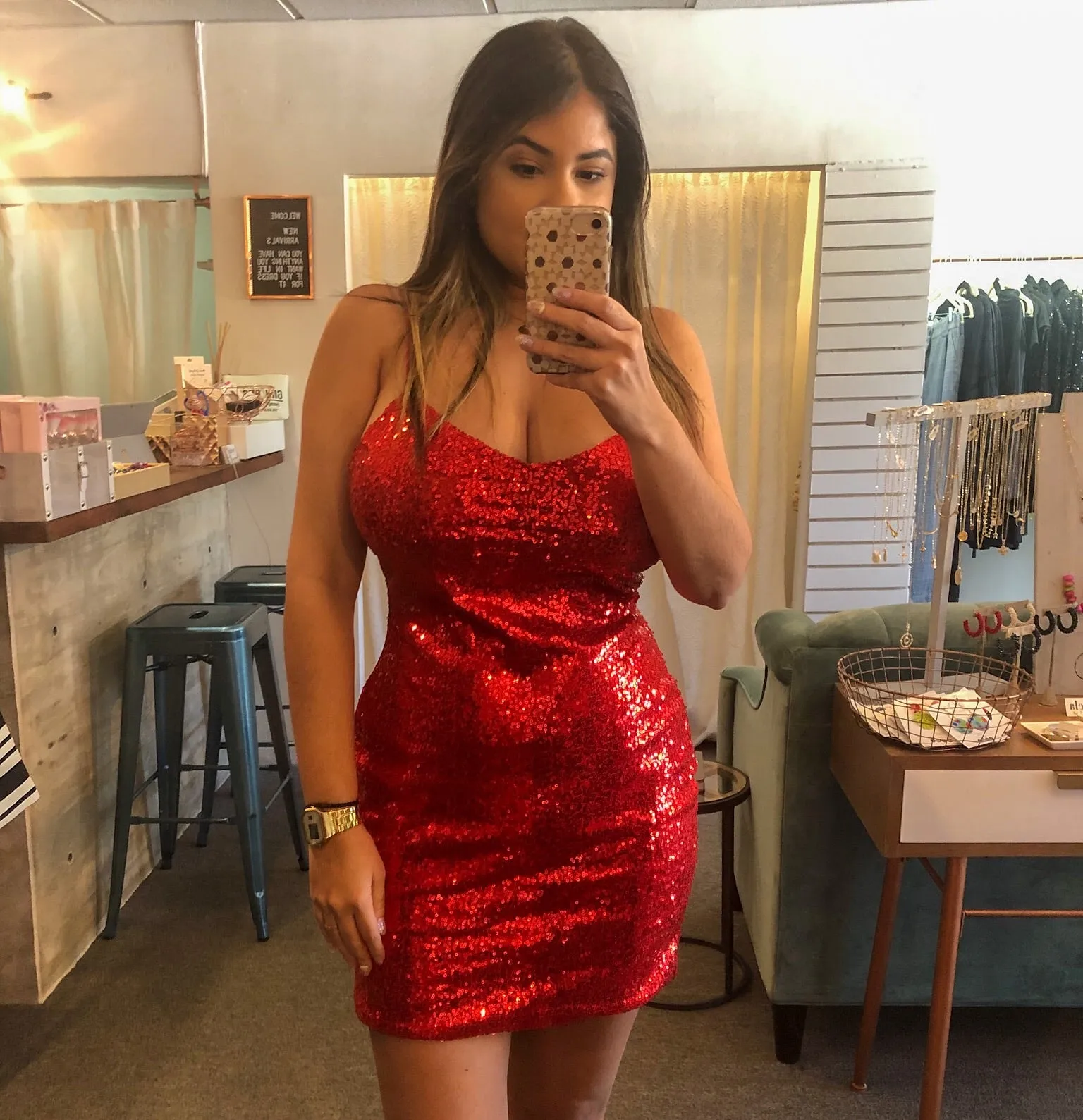 Sequins Dress