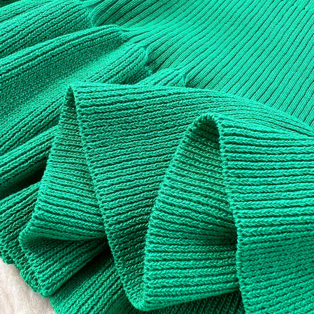 Solid Color Sleeveless Fishtail Knitted Dress