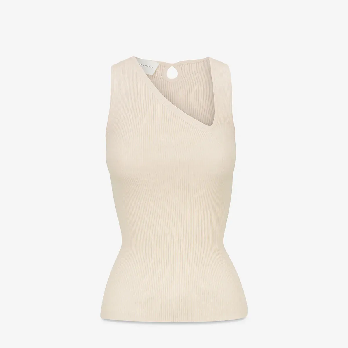 Status Anxiety Come Around Knit Tank - Bone