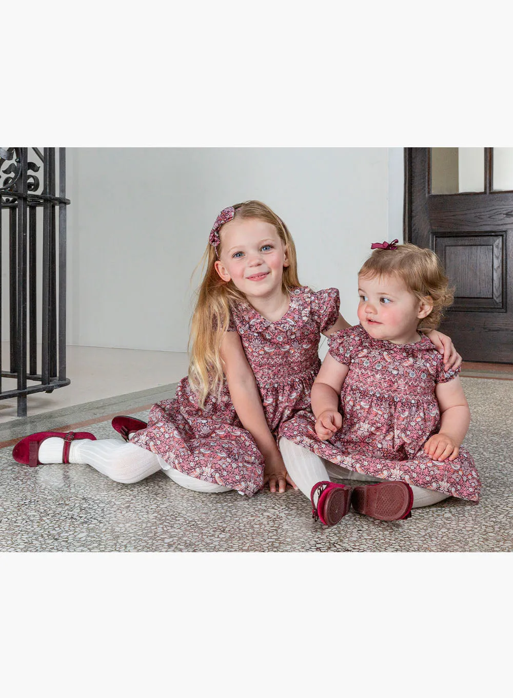 Strawberry Thief Smocked Dress