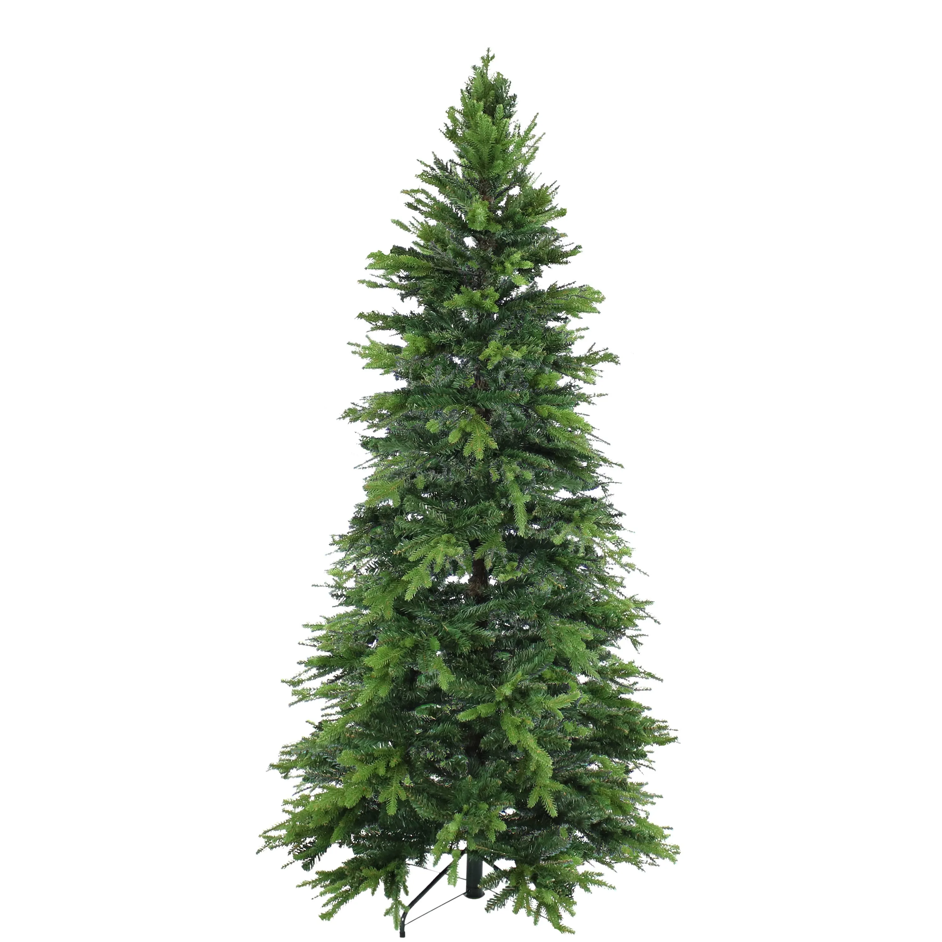 Sunnydaze Stately and Slim Artificial Christmas Tree - Unlit