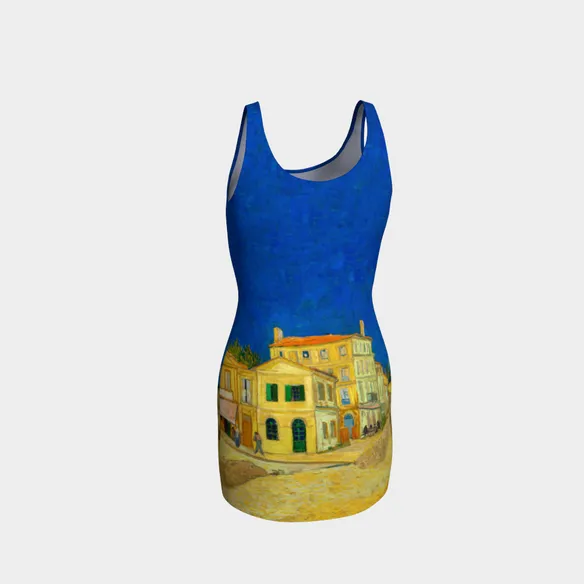 The Yellow House by Van Gogh Bodycon Dress
