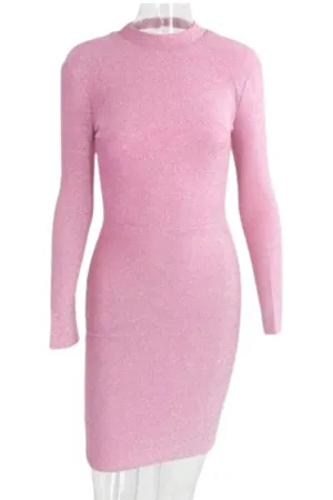 Thereadict Glitter Bodycon Dress