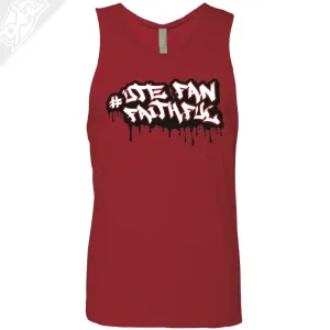 Ute Fan Faithful Graffiti - Mens Tank Top