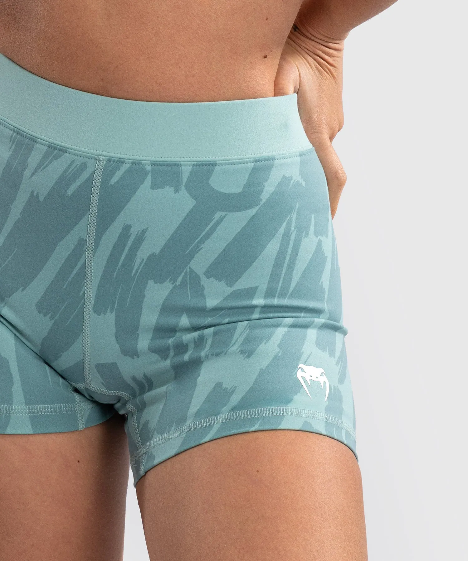 Venum Graffiti Women’s Compression Shorts – Aqua