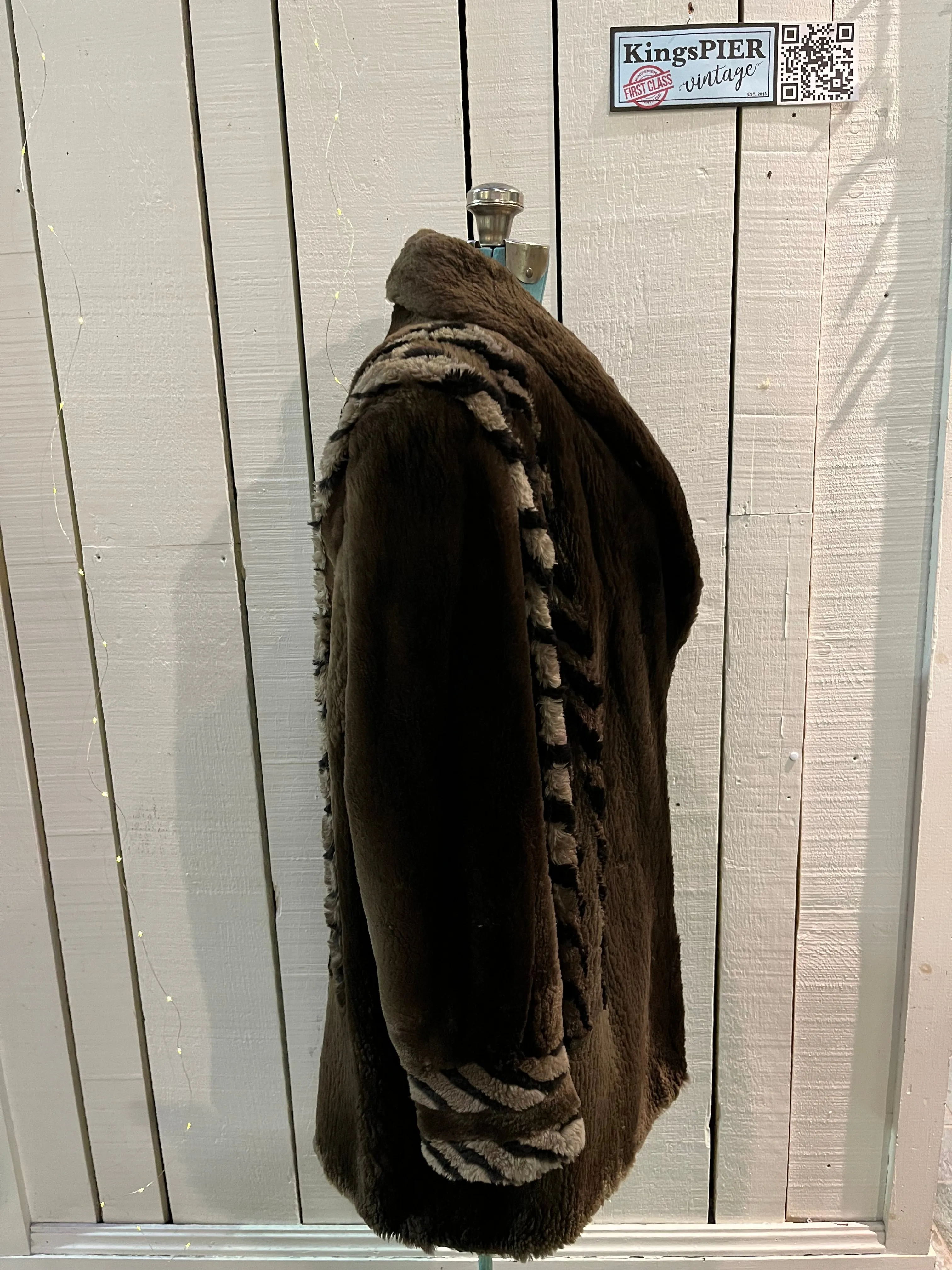Vintage Eastern Furriers Fur Coat, Made in Canada