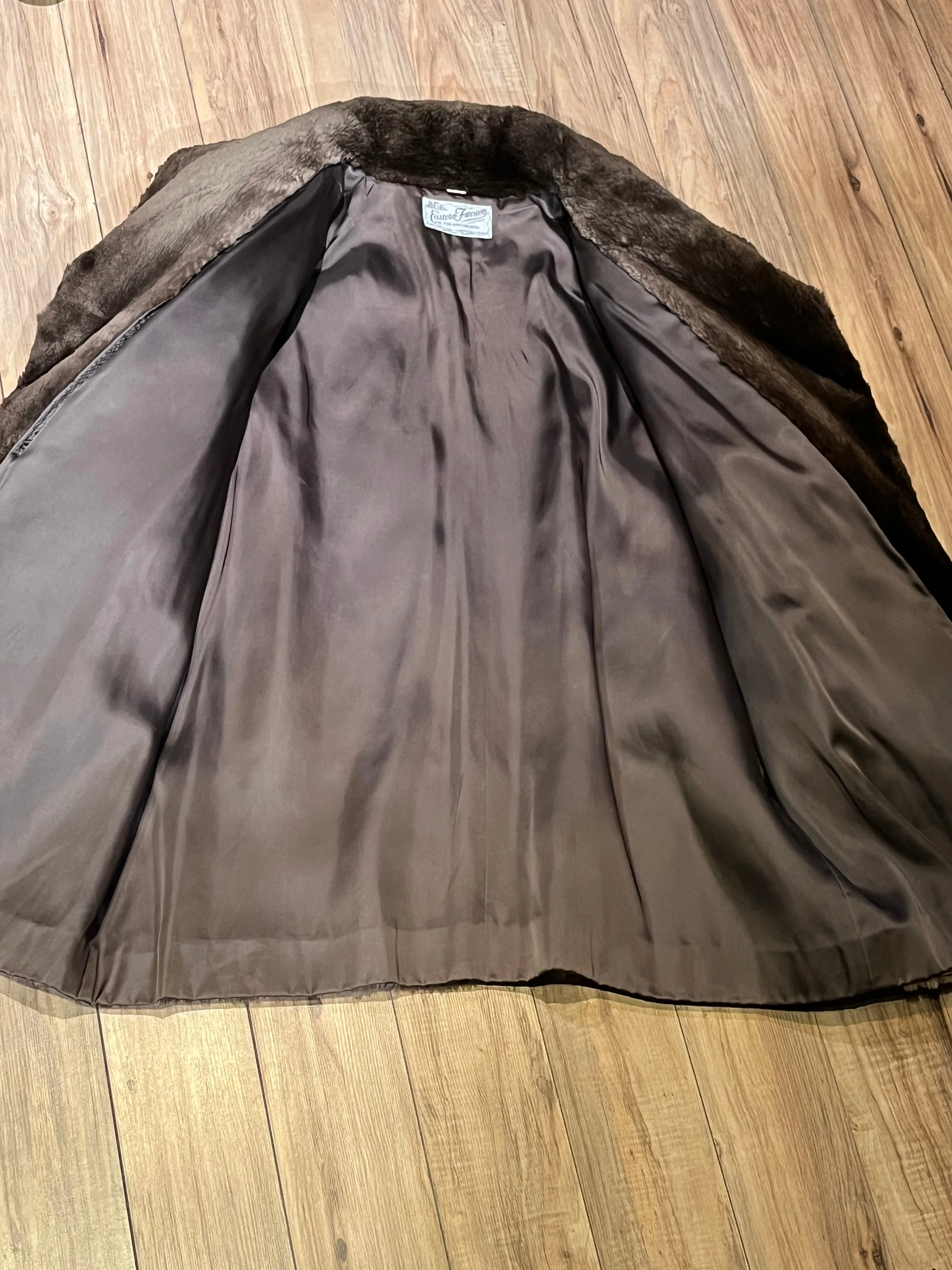 Vintage Eastern Furriers Fur Coat, Made in Canada