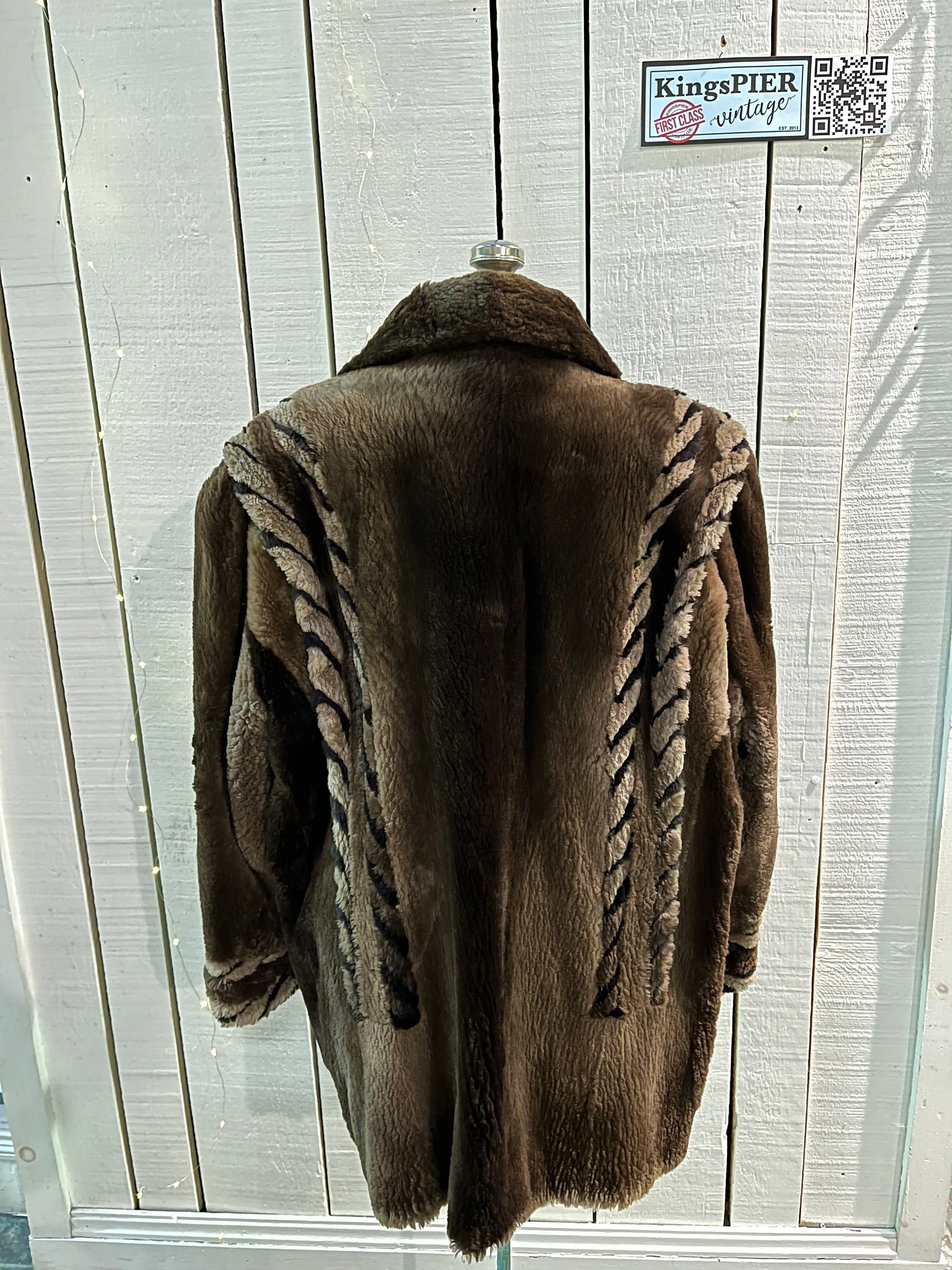 Vintage Eastern Furriers Fur Coat, Made in Canada