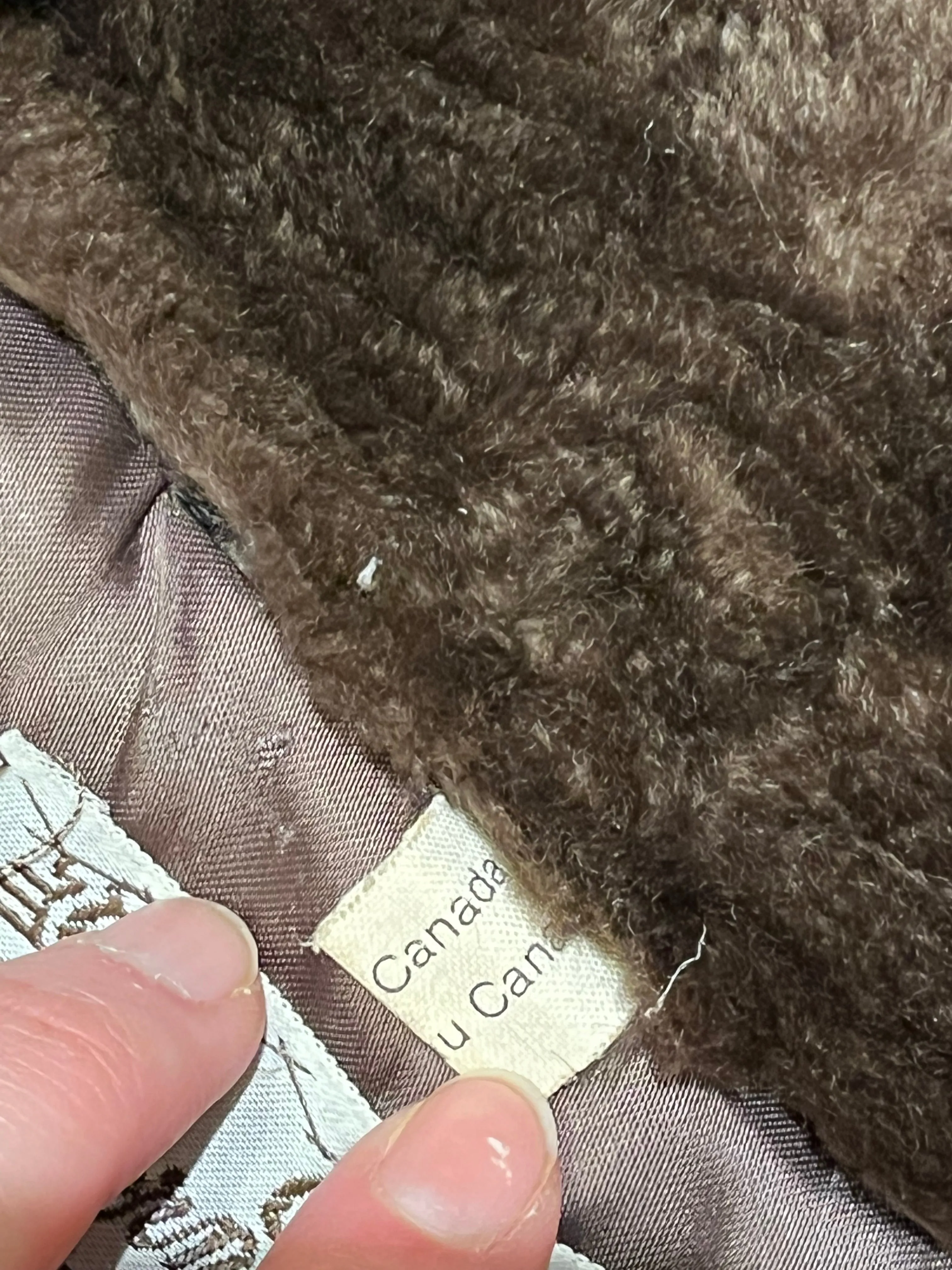 Vintage Eastern Furriers Fur Coat, Made in Canada
