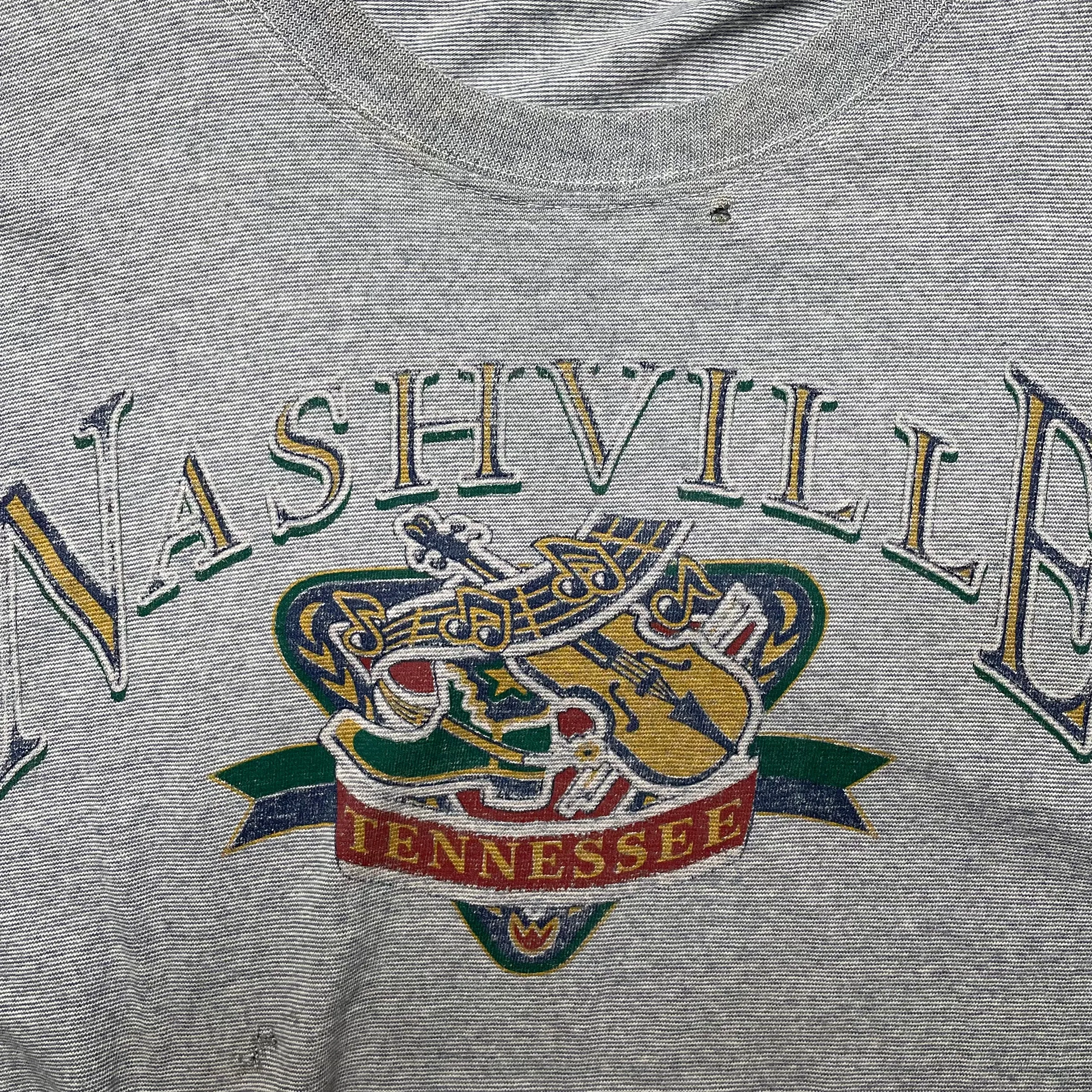 VINTAGE NASHVILLE CROP TANK