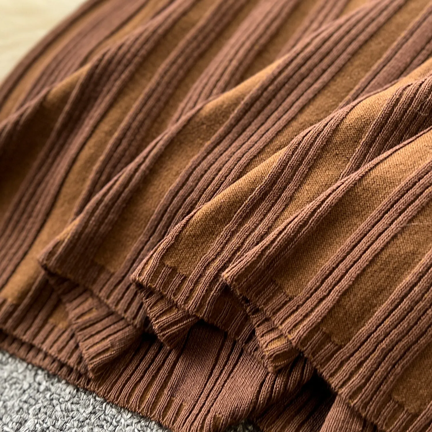 Vintage Slim-fit Fishtail Knitted Dress
