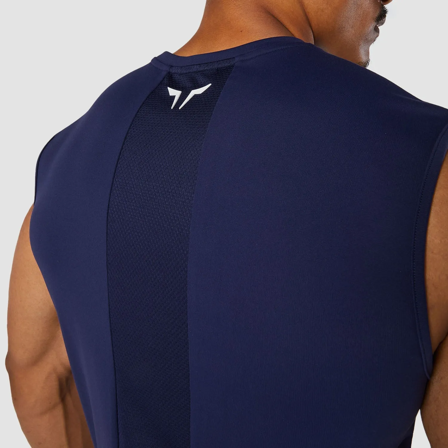 Warrior Cut-Off Tank - Navy