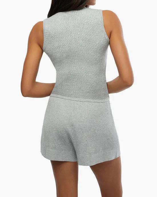 WE WORE WHAT~ Henley tank top