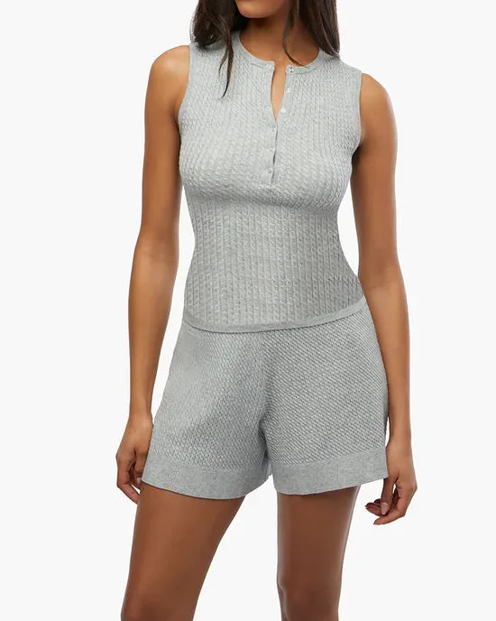 WE WORE WHAT~ Henley tank top